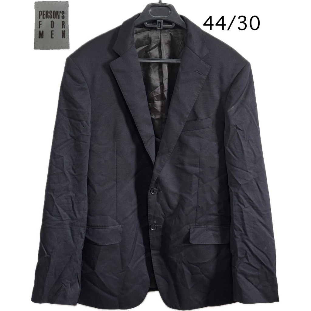 Phù Hợp Với Thương Hiệu Nhật Bản Làm Việc Đen Len Thật Blazer 1 Kích Thước Lớn Elicit / Người Dành C