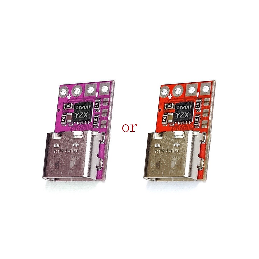 100W 5A TYPE-C Decoy PD 2.0 3.0 QC4 QC5 đến 5V 9V 12V 15V 20V DC Kích Hoạt Adapter Kết Nối QC4 Sạc S