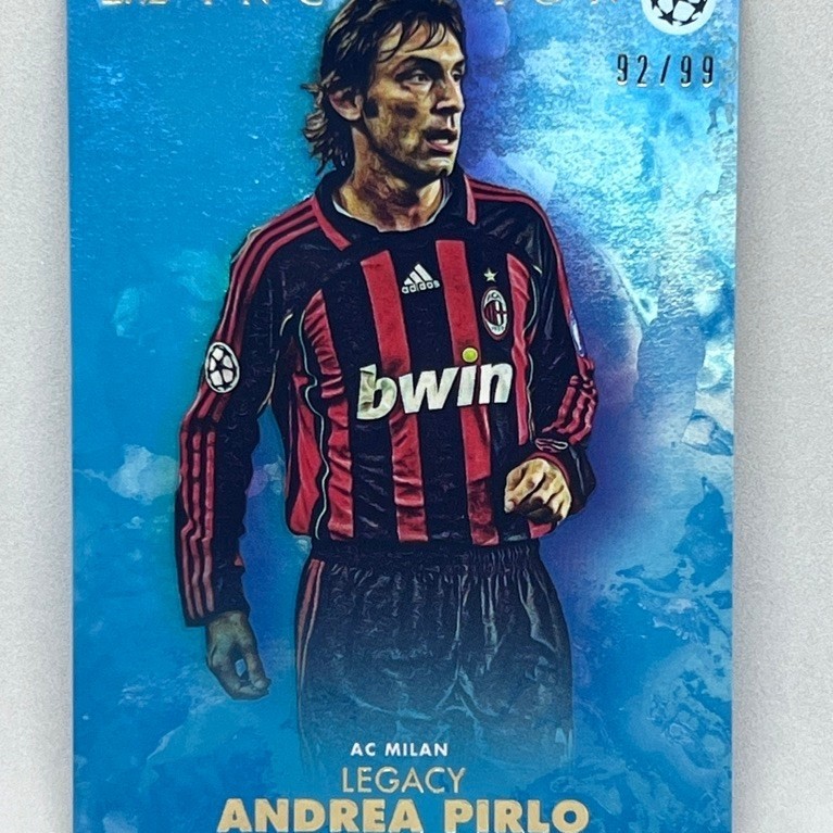 Thẻ bóng đá Topps Inception 2021-2022 Andrea Pirlo / 99
