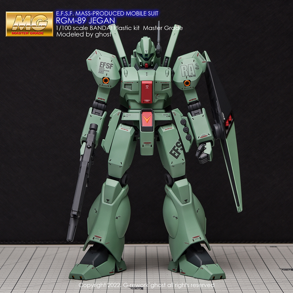 [MG] RGM-89 JEGAN Từ G-Rework
