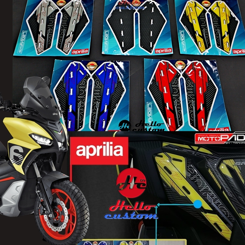 Nhãn dán chống trầy xước bên bình xăng Aprilia SR GT200