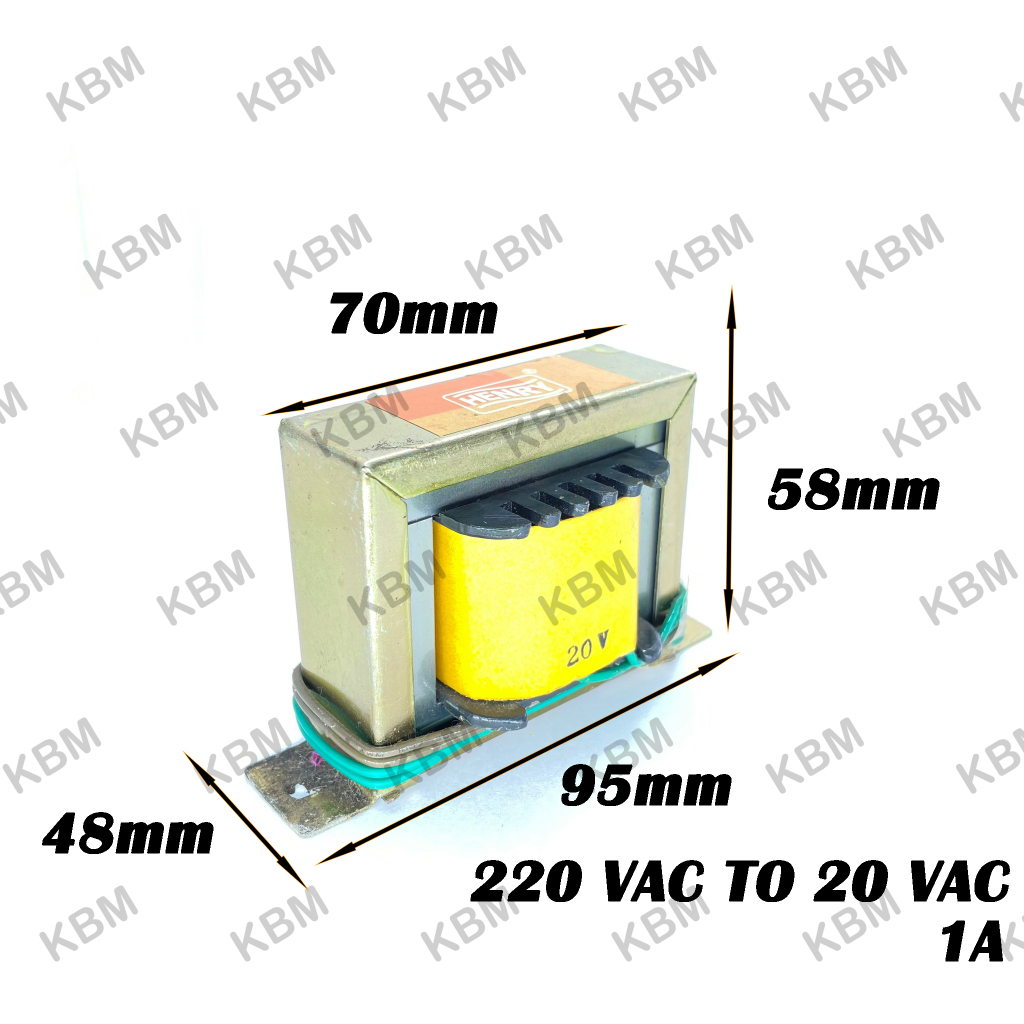 Đầu vào biến áp 220VAC Đầu ra 20VAC 22VAC 22-0-22VAC 24VAC 42-0-24VAC 27VAC 27-0-27VAC 1A
