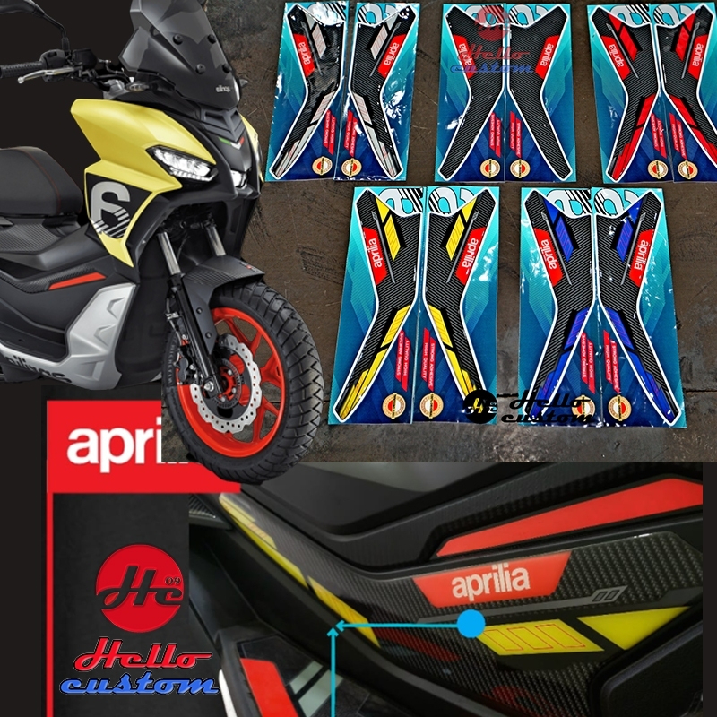 Nhãn dán bảo vệ vết xước chân Aprilia SR GT200
