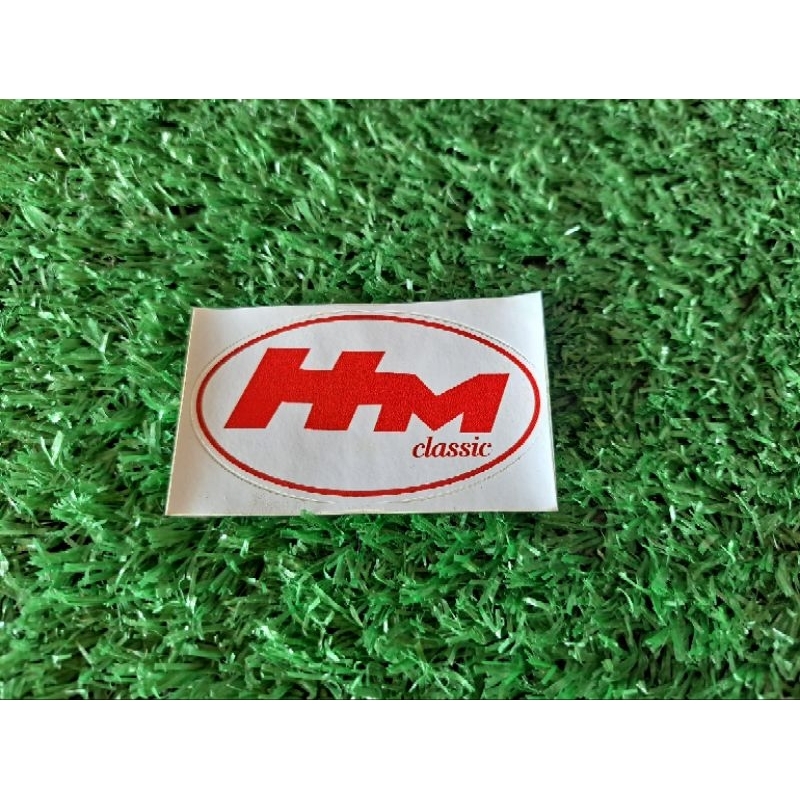 Nhãn dán giỏ trước hình bầu dục HM