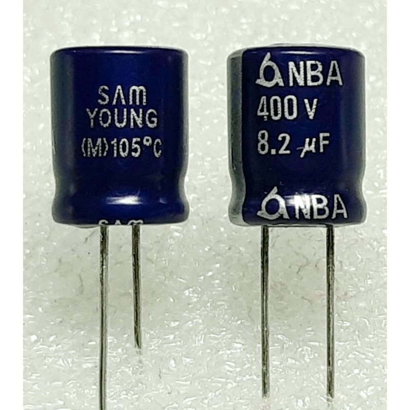 Tụ điện Samyoung NBA 8.2uf 400v 105