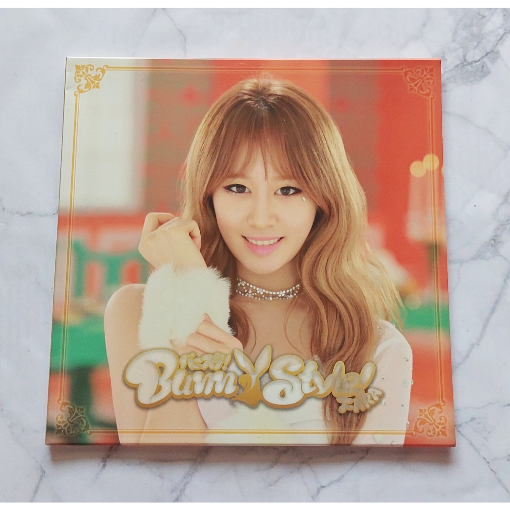 Album Nhật Bản T-ARA-Bunny Style Bìa đơn CD Gion chưa đóng gói Không có thẻ Kpop hiếm Jiyeon