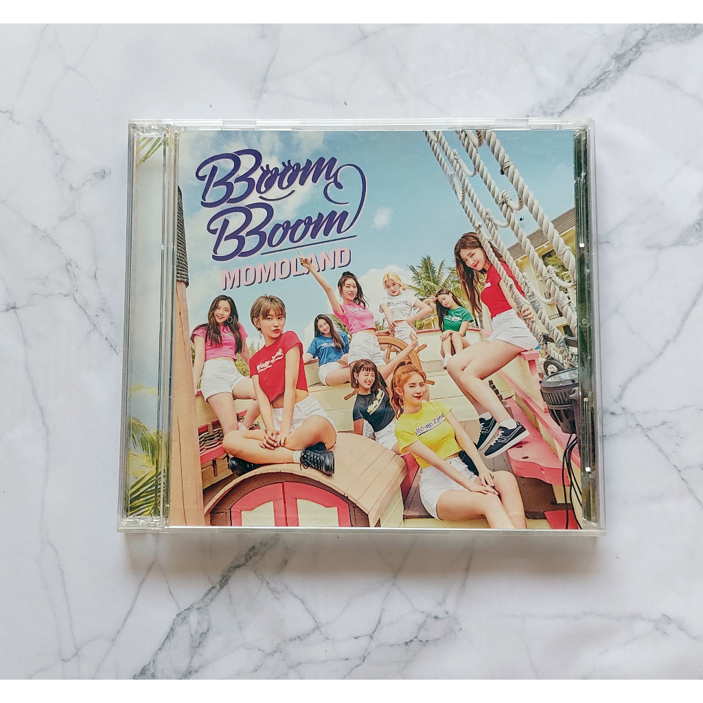 Album Nhật Bản MOMOLAND-BBoom Limited A CD + DVD Unpacked No Card Kpop