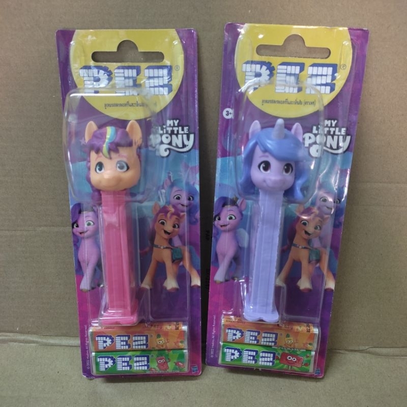 Pez my little pony Cartoon Head Candy Toy In Pack