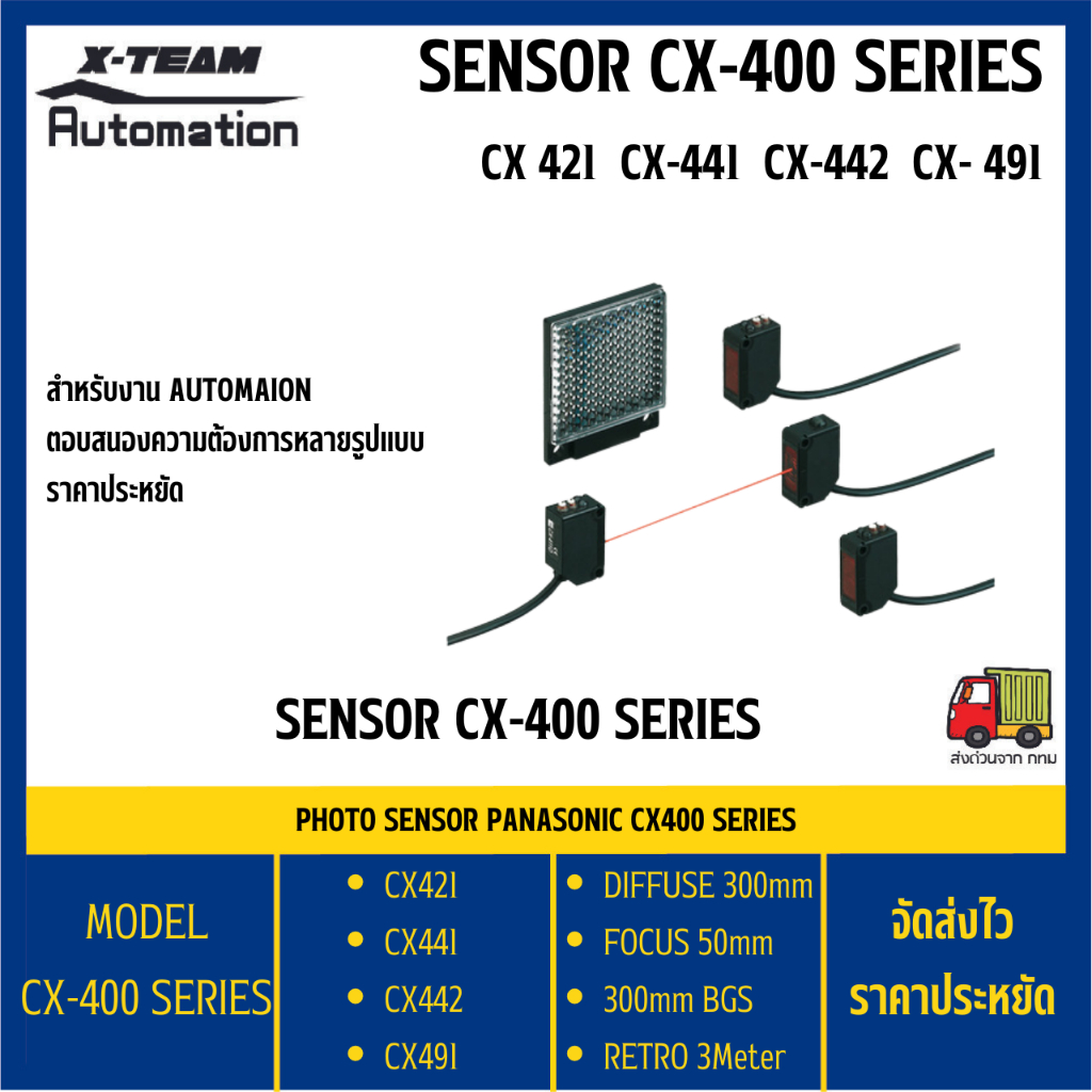 Cảm biến ảnh CX-400 Series / CX-421 CX-441 CX-442 CX-491