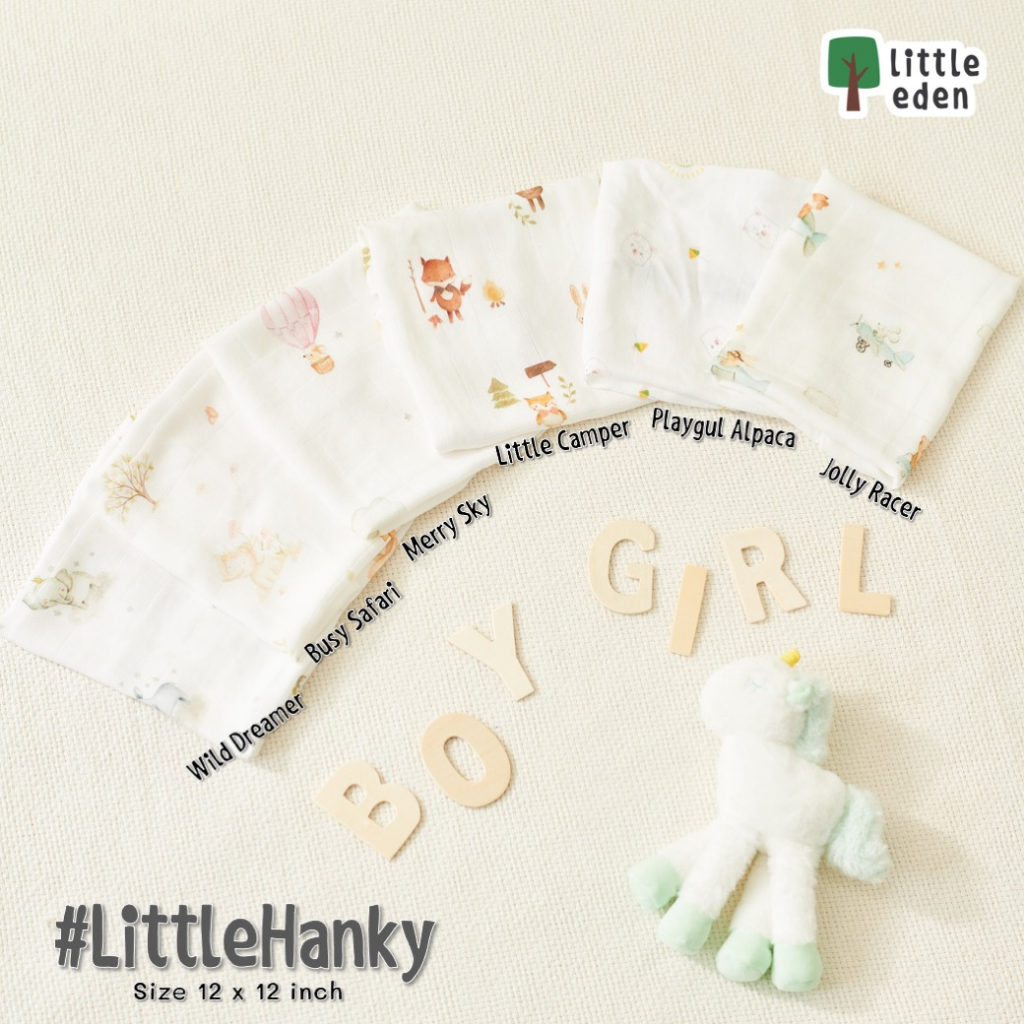 Tã Mặt Little Eden-Bamboo 1 (In) 11X11 Inch