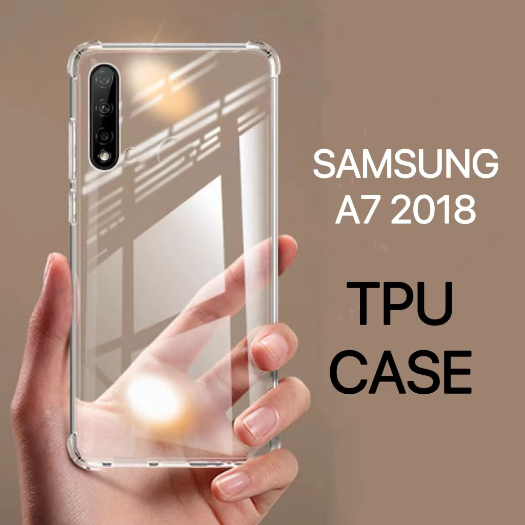 Ốp lưng SAMSUNG A7 2018 Điện thoại di động trong suốt chống sốc A7 2018