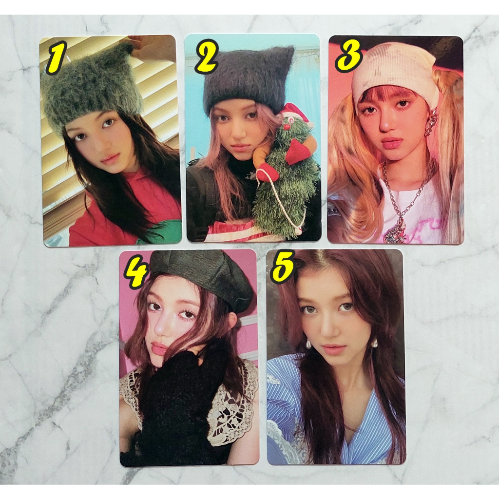 Bán riêng Thẻ Danielle từ NewJeans Album-OMG Bìa tin nhắn Daniel Kpop Ditto