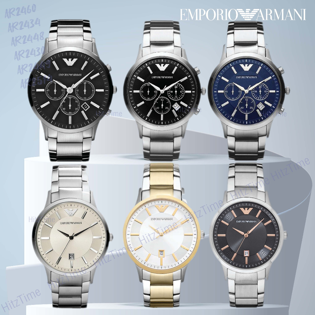 Đồng Hồ Nam Emporio Armani AR2448 AR2460 Thương Hiệu Đồng Hồ Chính Hãng Armani Để Bán