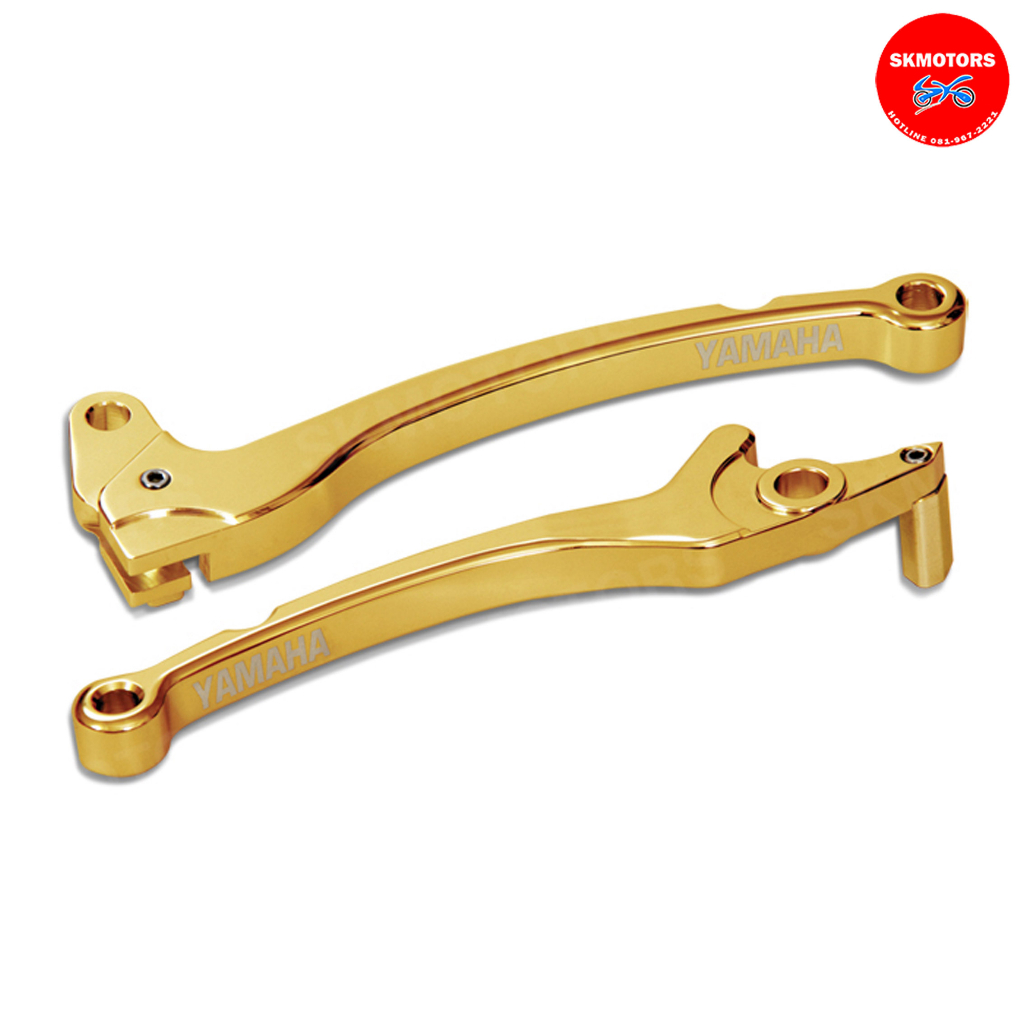 Bộ Tay Phanh Nhôm Trái Phải Màu Vàng Mã 2BL-SH392-Q3-GO Dành Cho Mẫu Grand Filano Phụ Kiện Chính Hãn