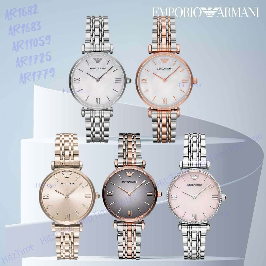 Đồng Hồ Nữ Emporio Armani AR1779 AR1682 Bán Chạy Nhất Armani Chính Hãng