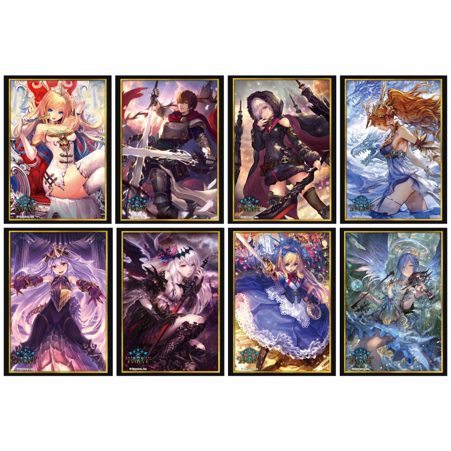 Bushiroad Shadowverse EVOLVE Tay áo: Cassiopeia, Gawain, Phù thủy xứ Oz, Medusa, Sibyl, Dark Jeanne,