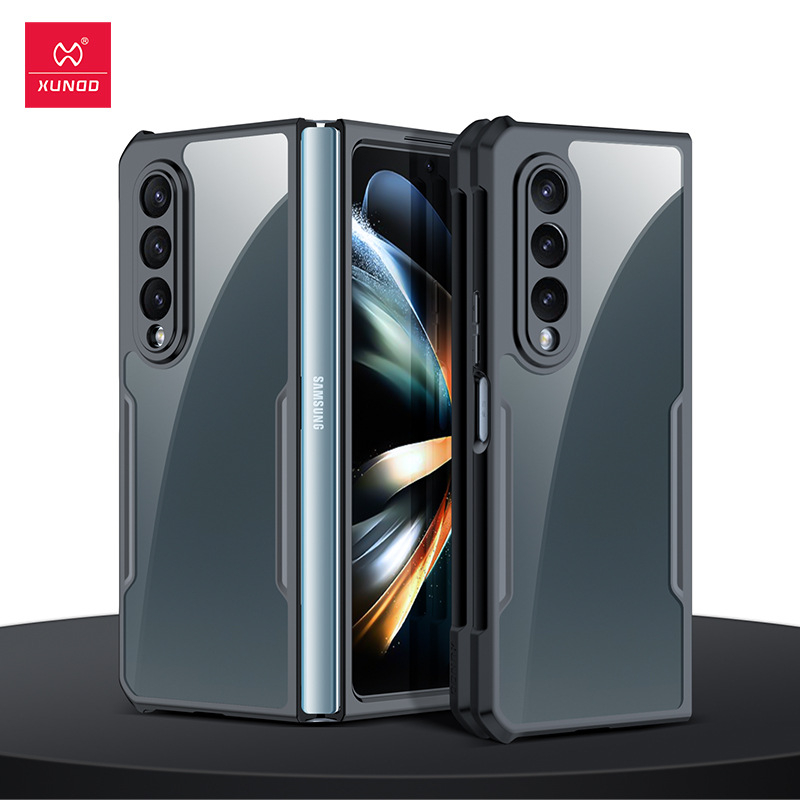 1 XUNDD Ốp lưng Samsung galaxy Z Fold4 Chống sốc trong suốt FOLD 4