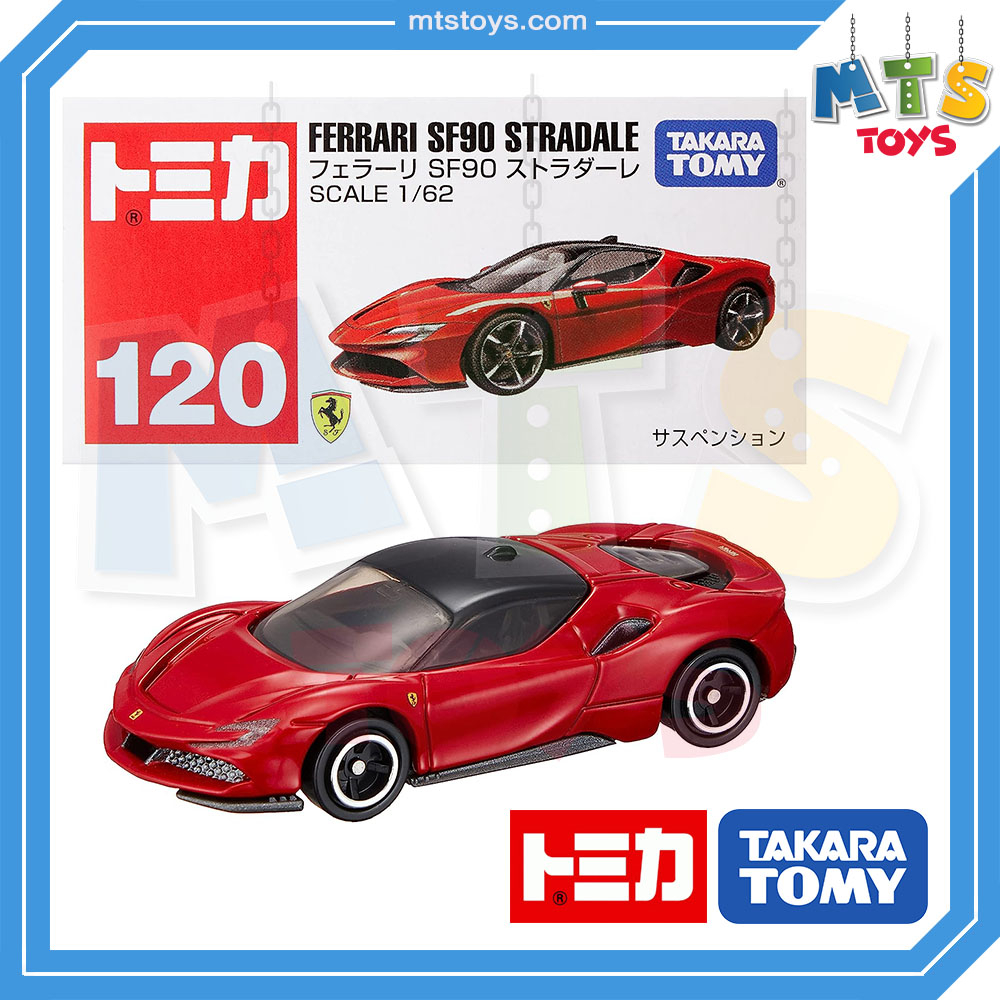 * * Đồ chơi MTS * * Takara Tomy: Tomica no.120 Ferrari SF90 Stradale Authentic Từ Nhật Bản