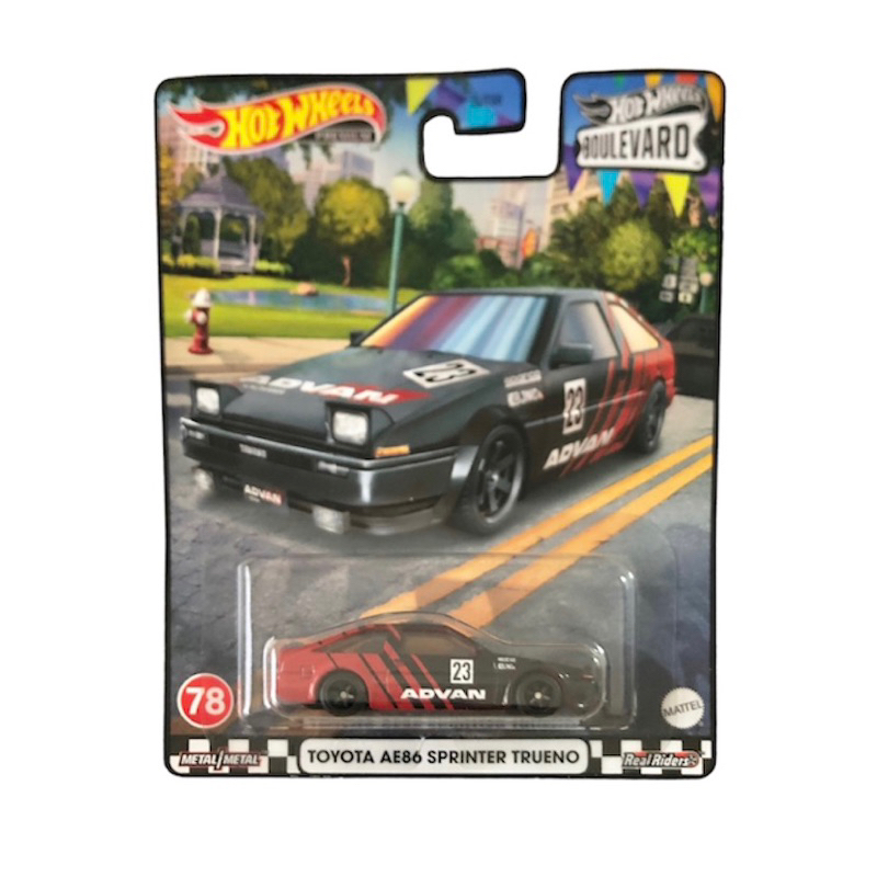 Hot Wheels Boulevard Premium Toyota AE86 Sprinter Trueno