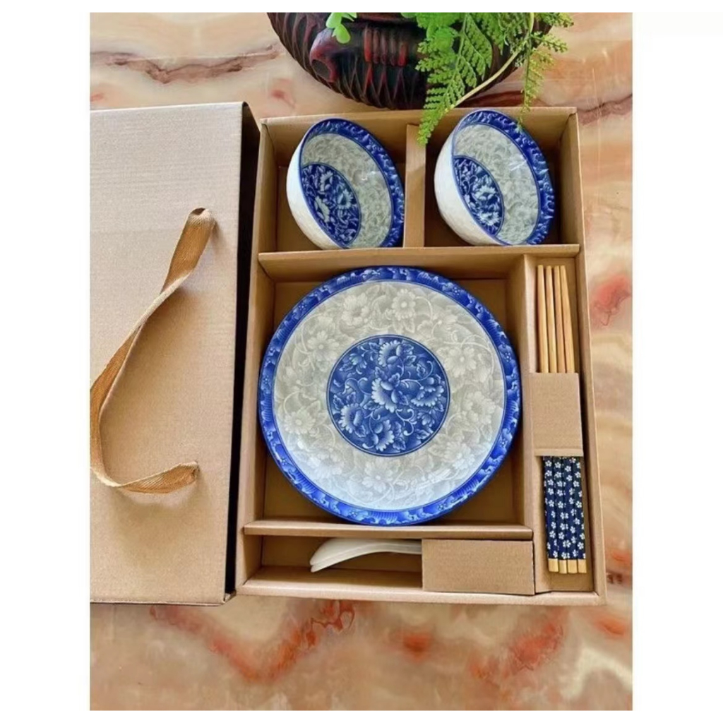 Bộ 1 Cốc Và Đĩa 2 Cốc 2 Đũa 2 Thìa 2wan 1pan