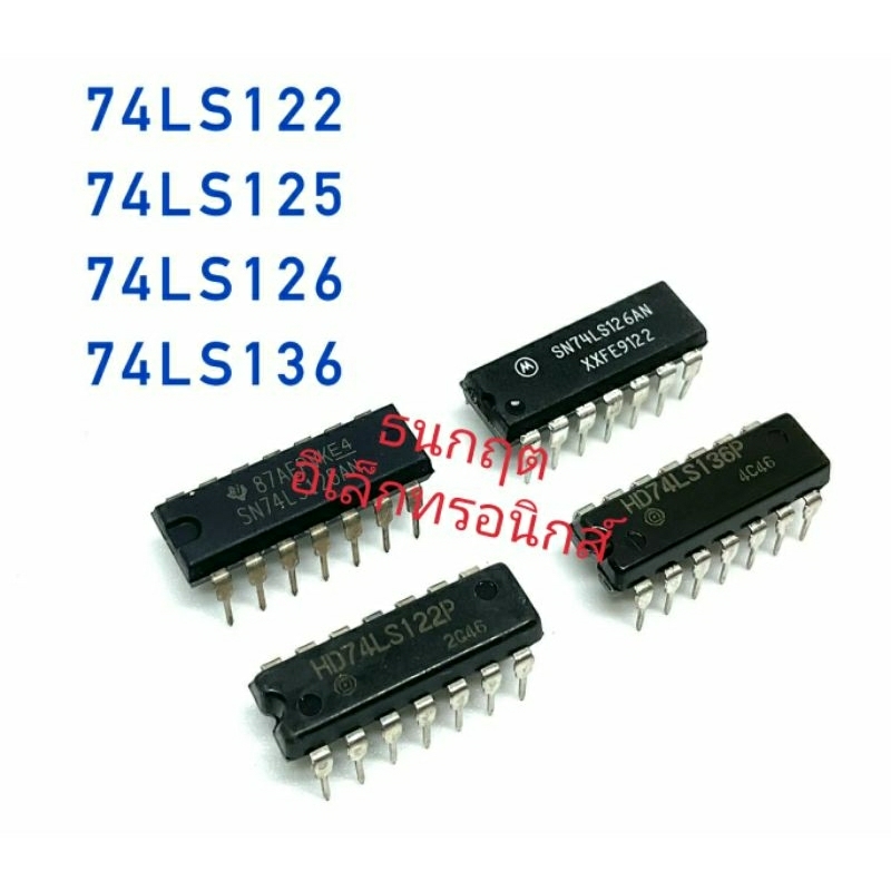 IC 74LS122 74LS125 74LS126 74LS136 Có Thể Phát Hành Hóa Đơn