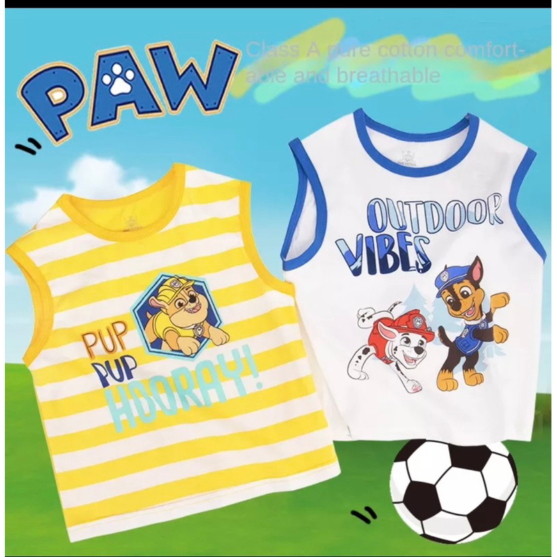 Áo không tay Paw Patrol Boys