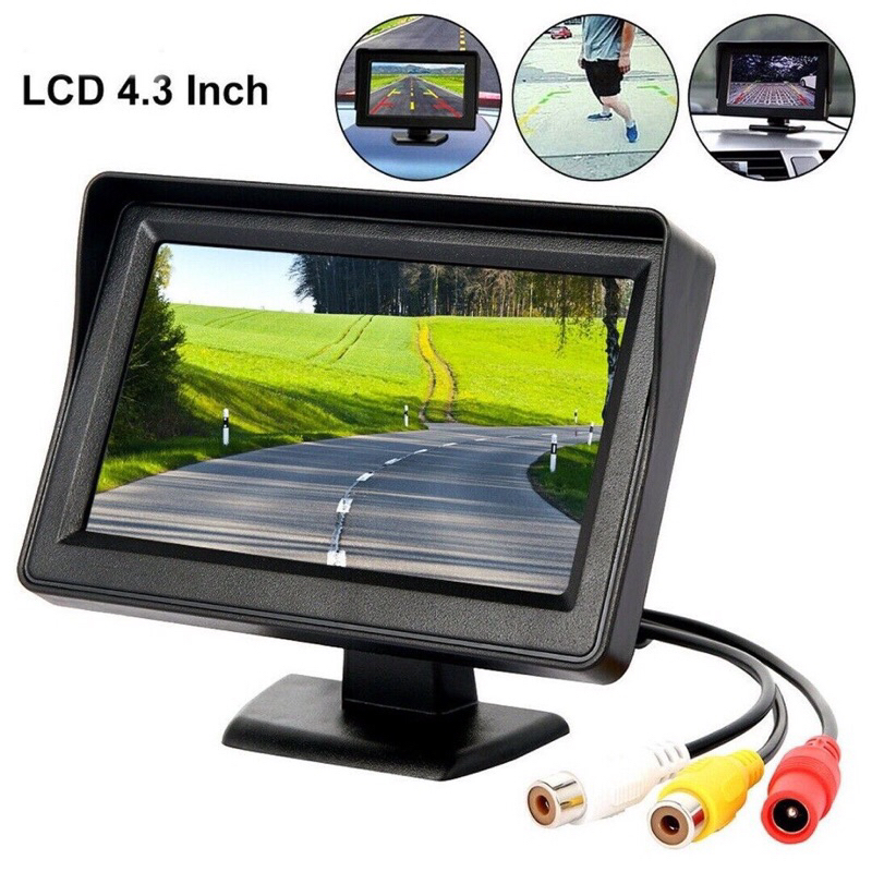 Màn hình LCD 4.3​Ngón tay​ Màn hình đứng​ Màn hình ô tô TFT gấp 4,3 Inch