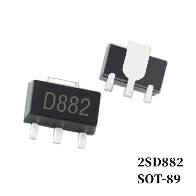 5 chiếc 2SD882 SOT89 D882 SOT-89 SOT SMD