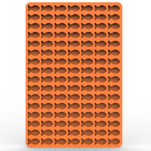 Khuôn Silicon Cá 112 Lỗ (Màu Ngẫu Nhiên)