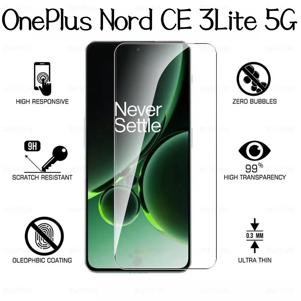 OnePlus Nord3 Full Screen Glass Film Model Nord 3 5G / OnePlus CE3 Lite 5G / OnePlus CE 3