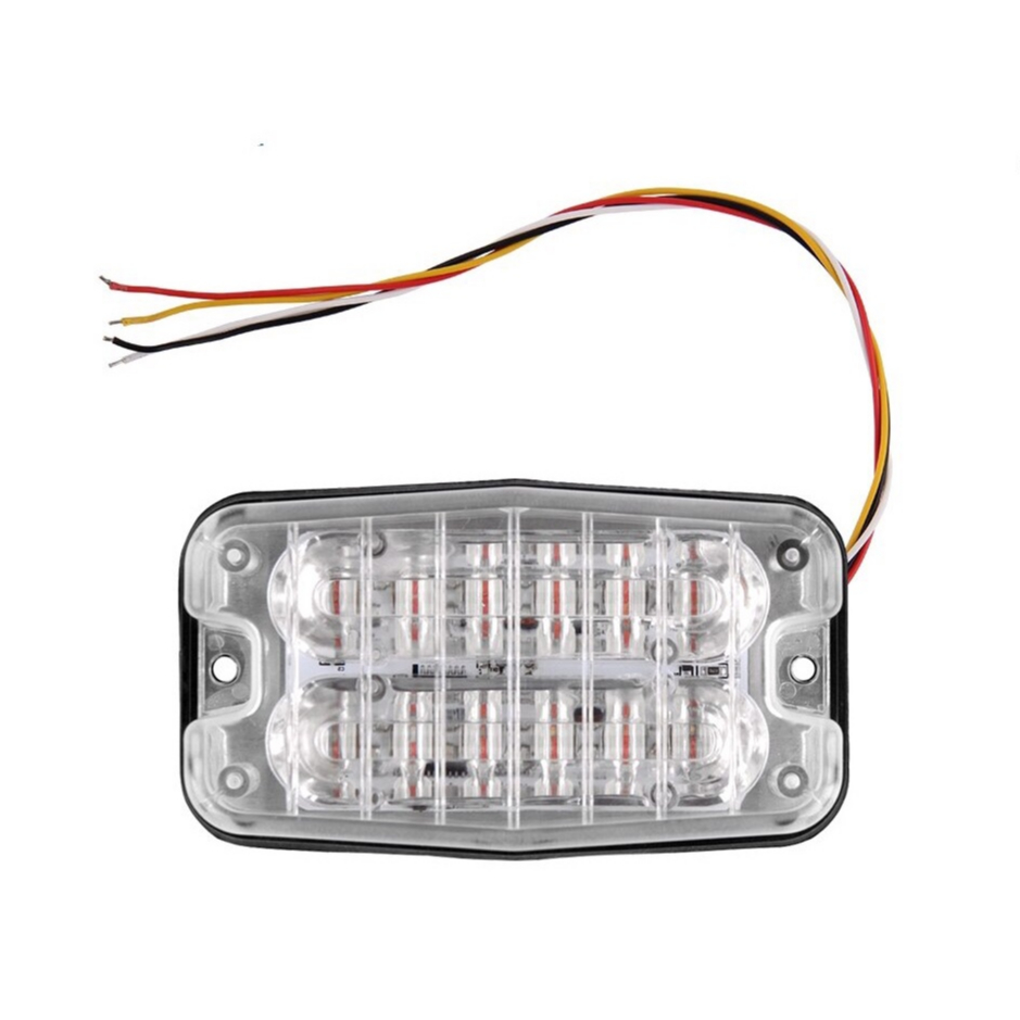 Đèn báo cứu hộ M4 (1 Cái) Xe khẩn cấp 12LED 12v Power Đỏ Vàng Xanh Đỏ-Blue