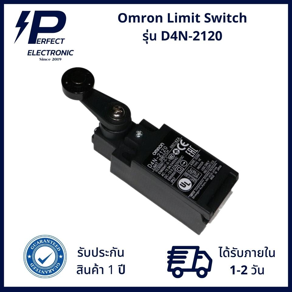 Công tắc giới hạn Omron D4N-2120 có bánh xe sẵn sàng giao hàng