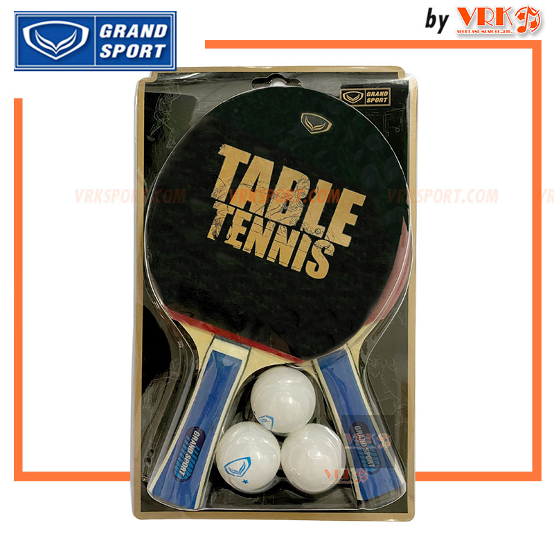 Vợt Bóng Bàn GRAND SPORT Gói Đôi HITTER 1 Mẫu Với Mã 3 Quả Bóng 378268
