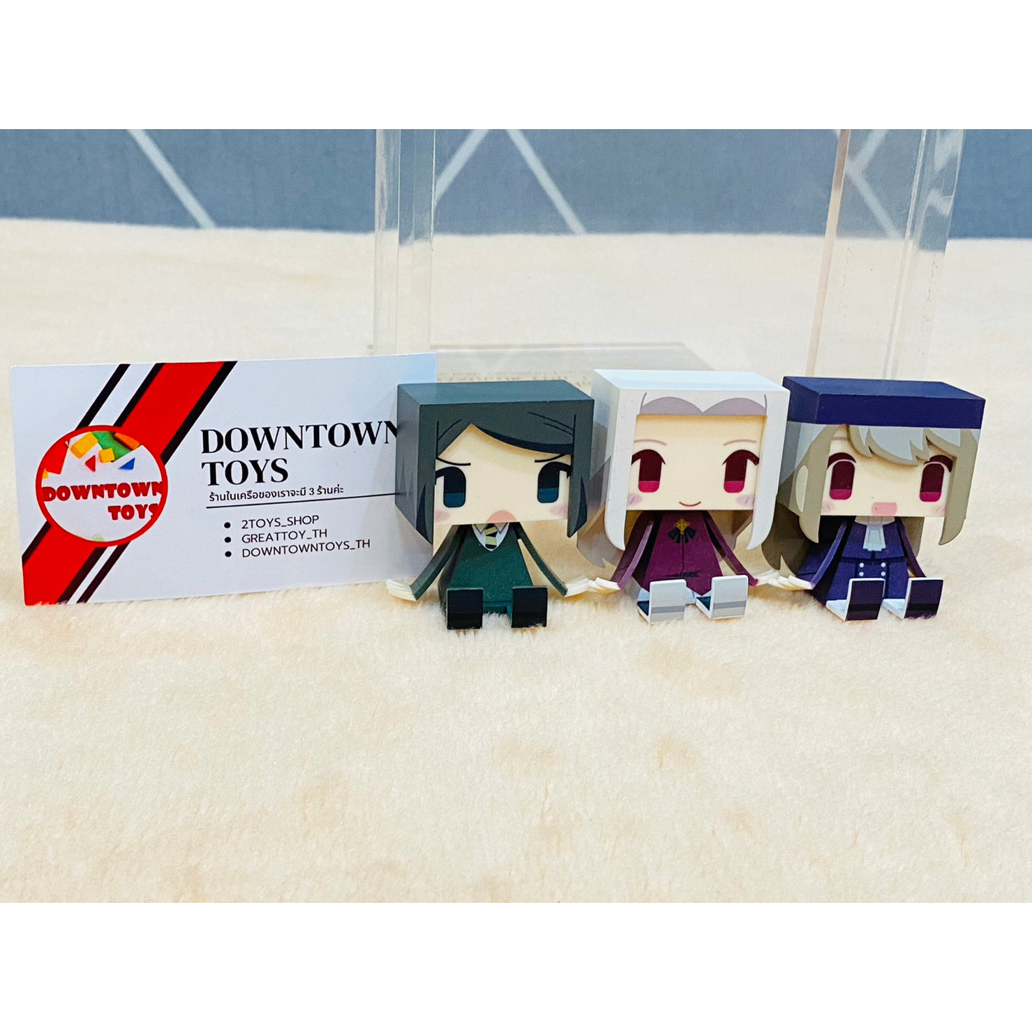 Fate / Zero Model Jibi Các Loại Tượng Nhỏ Chibi Graphig Chương Đầu Tiên Holy War Nhựa Chờ Đợi