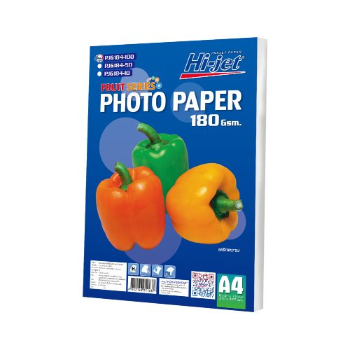 Hi-jet Photo Paper Oily Skin Inkjet Fruit Series Glossy 180 Gram A4 100 tờ