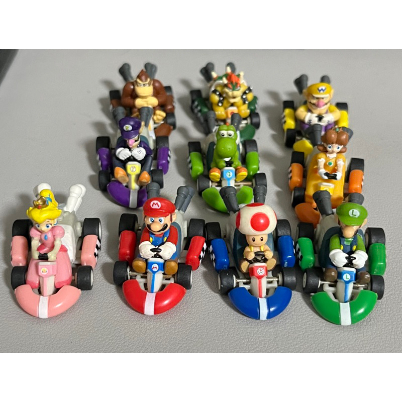 Super mario gokart Mô hình đồ chơi Mini đã qua sử dụng