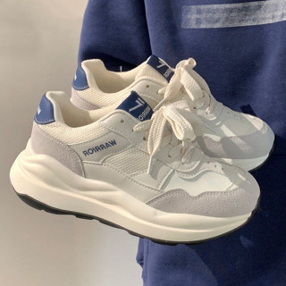 Giày Nữ Mùa Xuân 2024 Nền Tảng Mới Giày Thể Thao Cổ Điển Nhẹ Tập Thể Dục