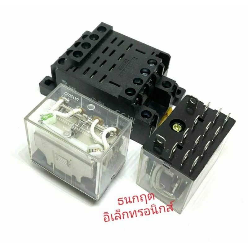 Rơle LY4N 12VDC. 24VDC 24VAC 220VAC