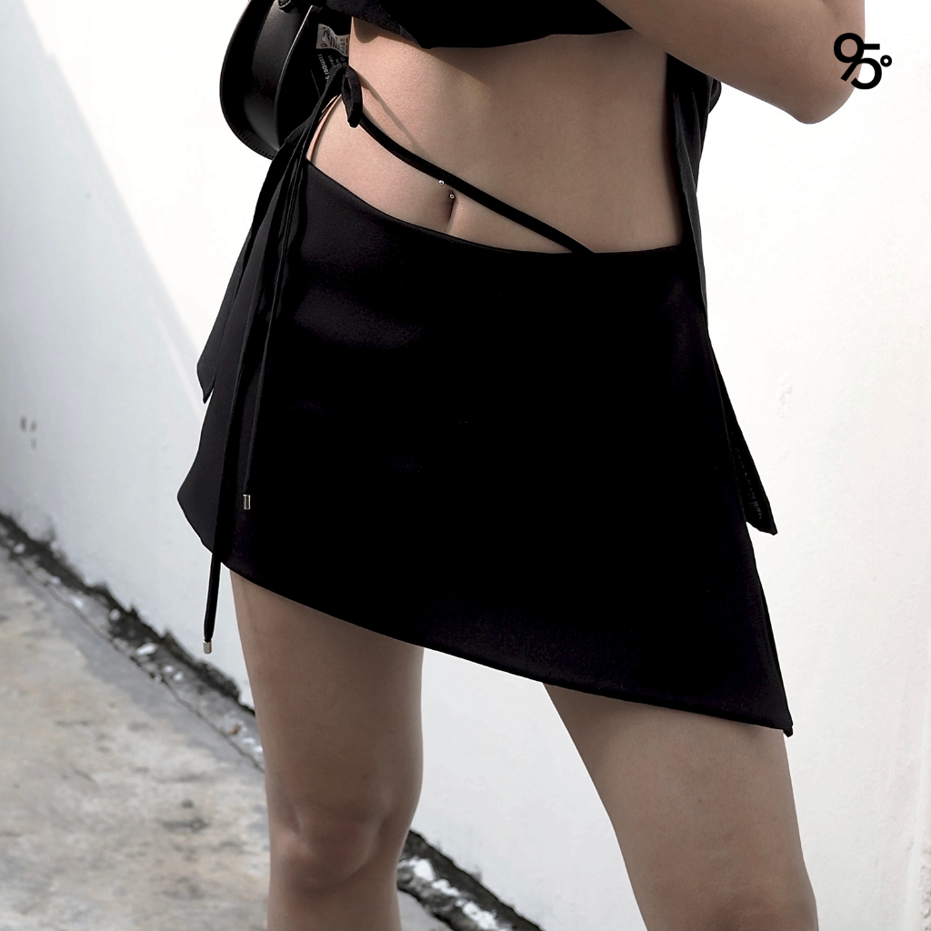 95lady • Váy Penut-001 Thắt nơ eo thấp