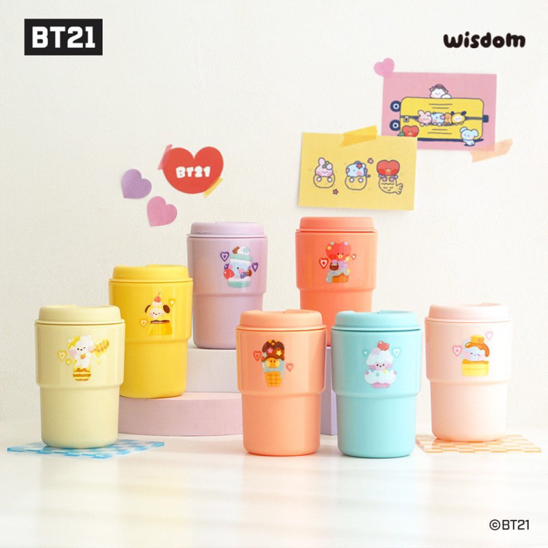 [Đặt hàng trước] BT21 minini Tumbler Sweetie ️ Vui lòng đọc chi tiết trước khi đặt hàng.