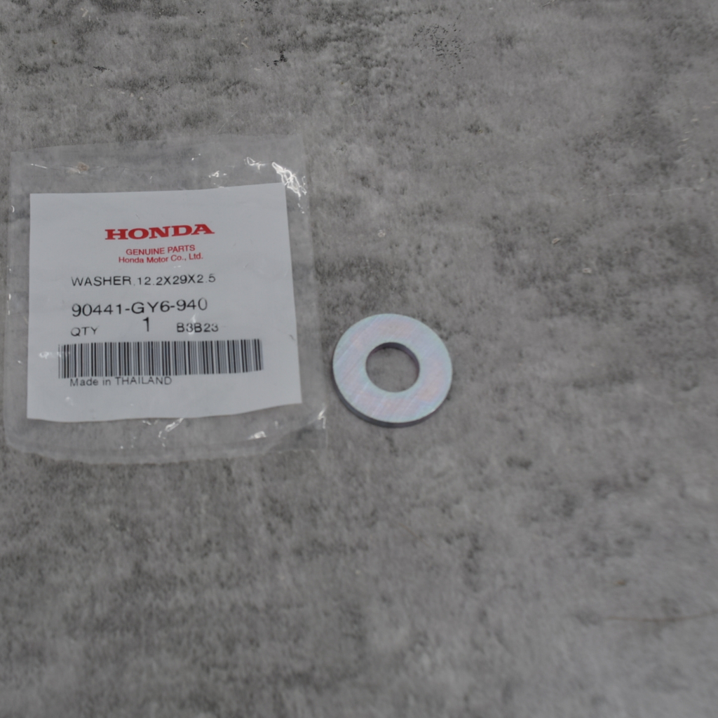 Vòng đai 12.2x29x2.5 Đai ốc ly hợp phía sau (Số 16) Honda / 1 Chiếc 90441-GY6-940 Chính Hãng