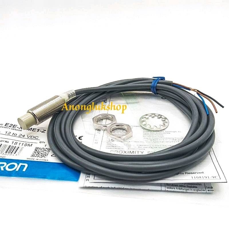 E2E-X5ME1 E2E-X5ME1-Z Cảm biến tiệm cận M12 Khoảng cách kẹp 5mm 3 dây NPN NO