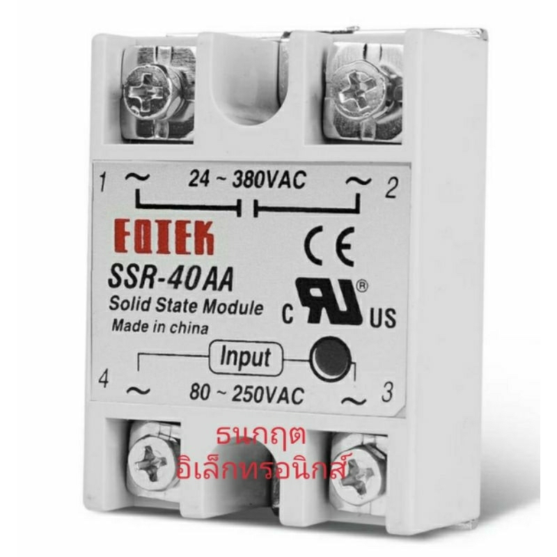 Mô-đun trạng thái rắn SSR AC-AC SSR10AA, SSR25AA, SSR40AA, SSR100AA