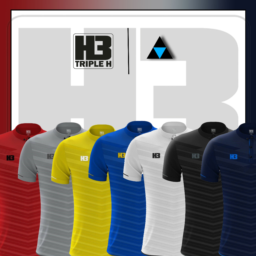 Giảm Và Lại H3 SPORT PRO TECH Mã SH-PRO-01 H3 Áo Sơ Mi Polo Bộ 1 Authentic 1
