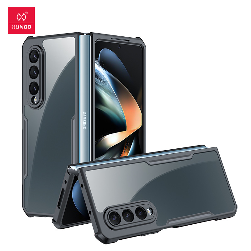 1 XUNDD Ốp lưng Samsung galaxy Z Fold4 Chống sốc trong suốt FOLD 4