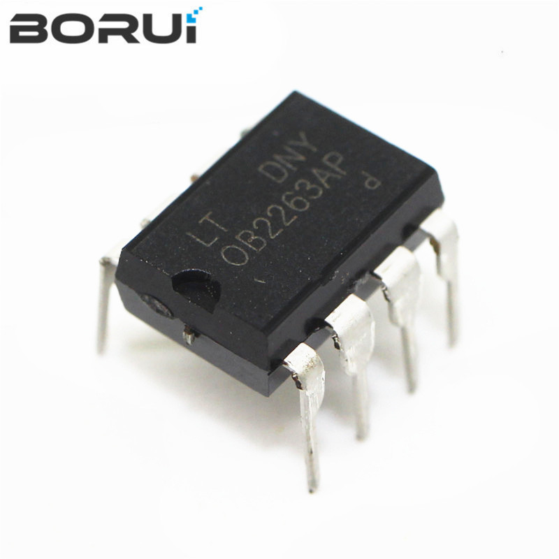 IC DIP-8 OB2263AP hoặc thay thế SG6848 / SG5701 / SG5548 / LD7535 / LD7550 / OB2262 / OB2263 / TEL18