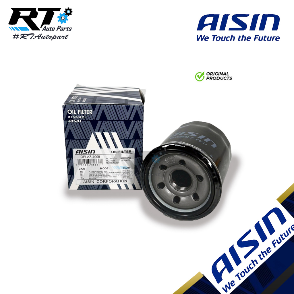 Aisin Lọc Dầu Mitsubishi Mirage Attrage Cedia Ecar Triton Xăng Lancer XV Xpander