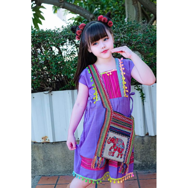 Bộ quần áo trẻ em Karen Native