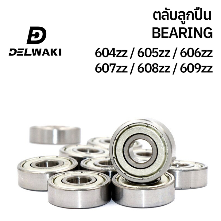 Vỏ thép BEARING 604zz 605zz 606zz 607zz 608zz 609zz DELWAKI DWKBEARING Ball The