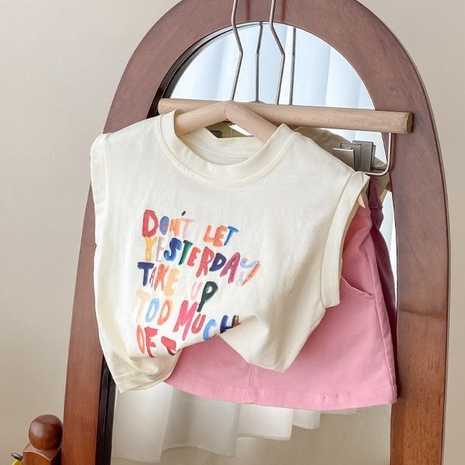 Aiyaya bộ đồ bé gái áo không tay + váy thời trang trẻ em từ 5-28kg